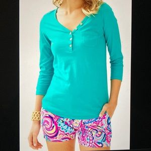 Lilly Pulitzer Palmetto V-Neck T-Shirt